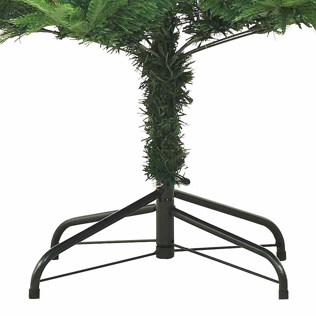 vidaXL Künstlicher Weihnachtsbaum Grün 180 cm PVC PE
