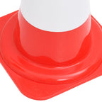 vidaXL Reflektierende Verkehrskegel 20 Stk. Rot und Weiß 50 cm