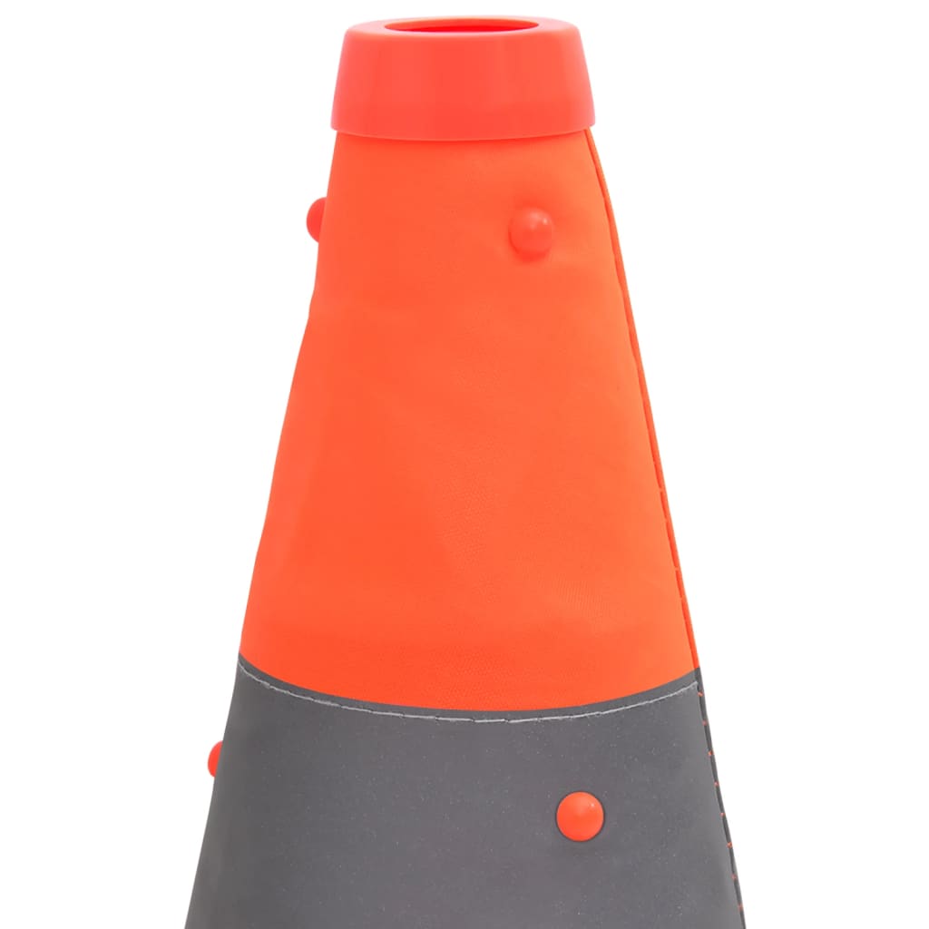 vidaXL Aufklappbare Verkehrskegel 10 Stk. 42 cm