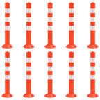 vidaXL Absperrpfosten 10 Stk. 75 cm PE