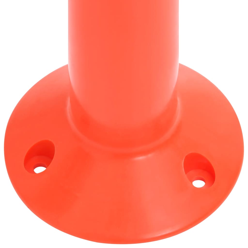 vidaXL Absperrpfosten 10 Stk. mit Kette 75 cm PE