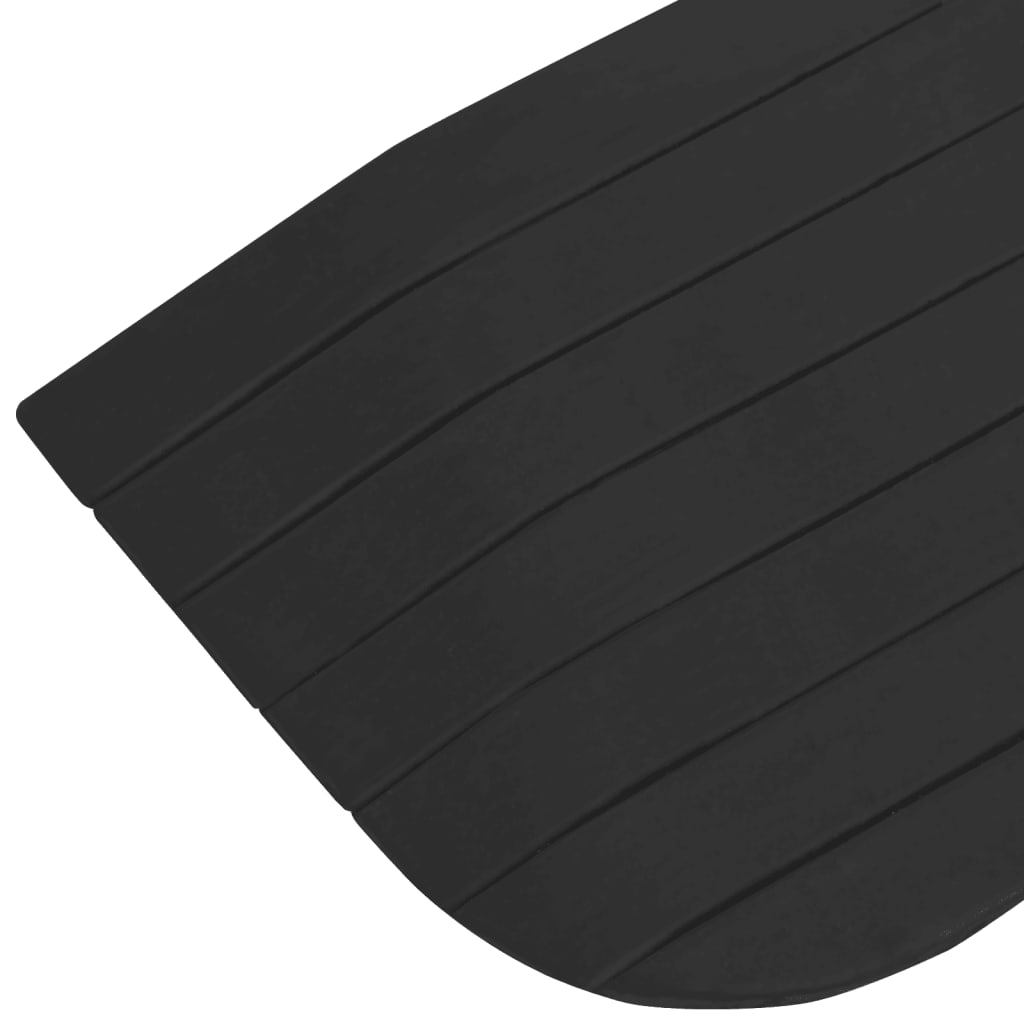 vidaXL Schwellenrampe 110x21x2,5 cm Gummi