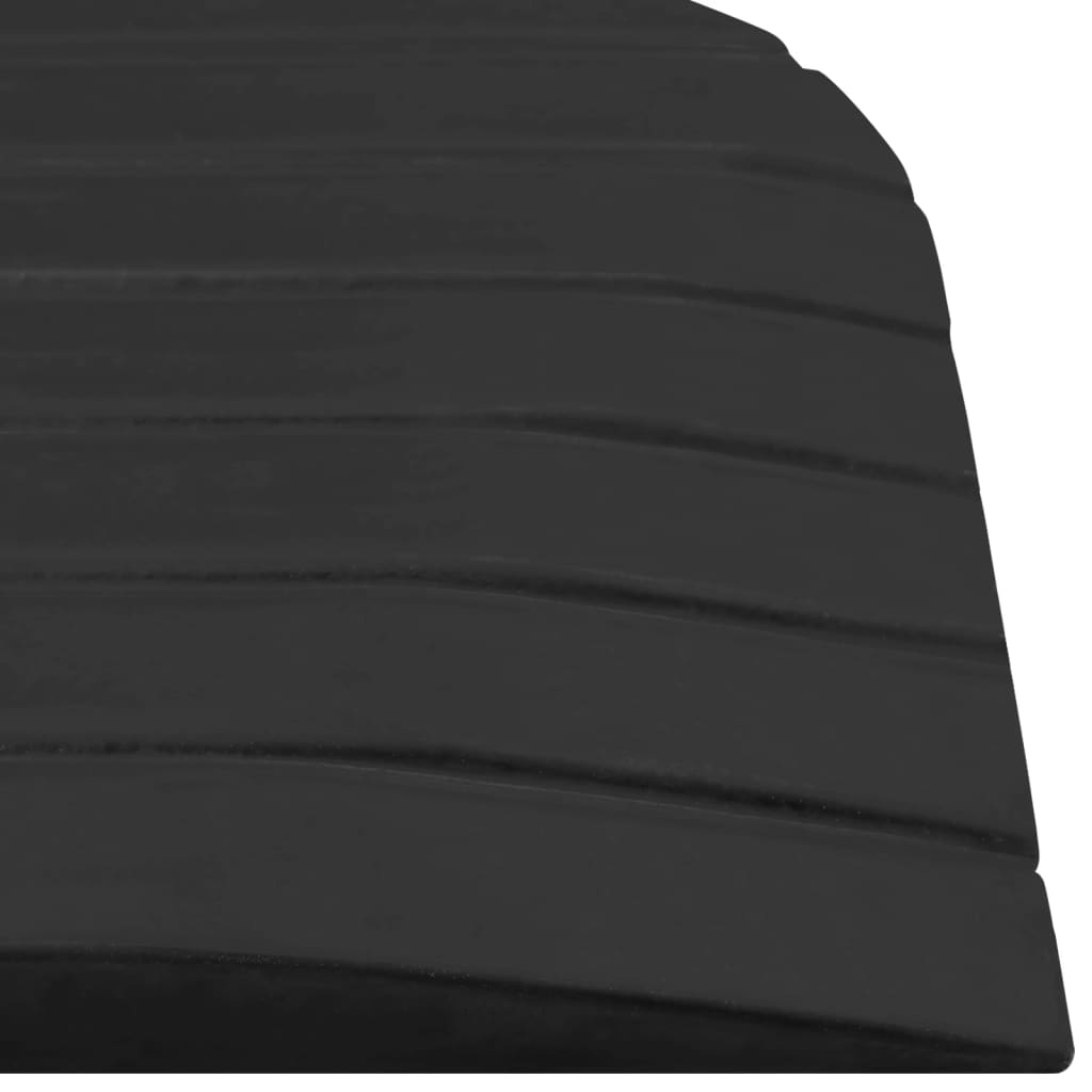 vidaXL Schwellenrampe 110x21x2,5 cm Gummi