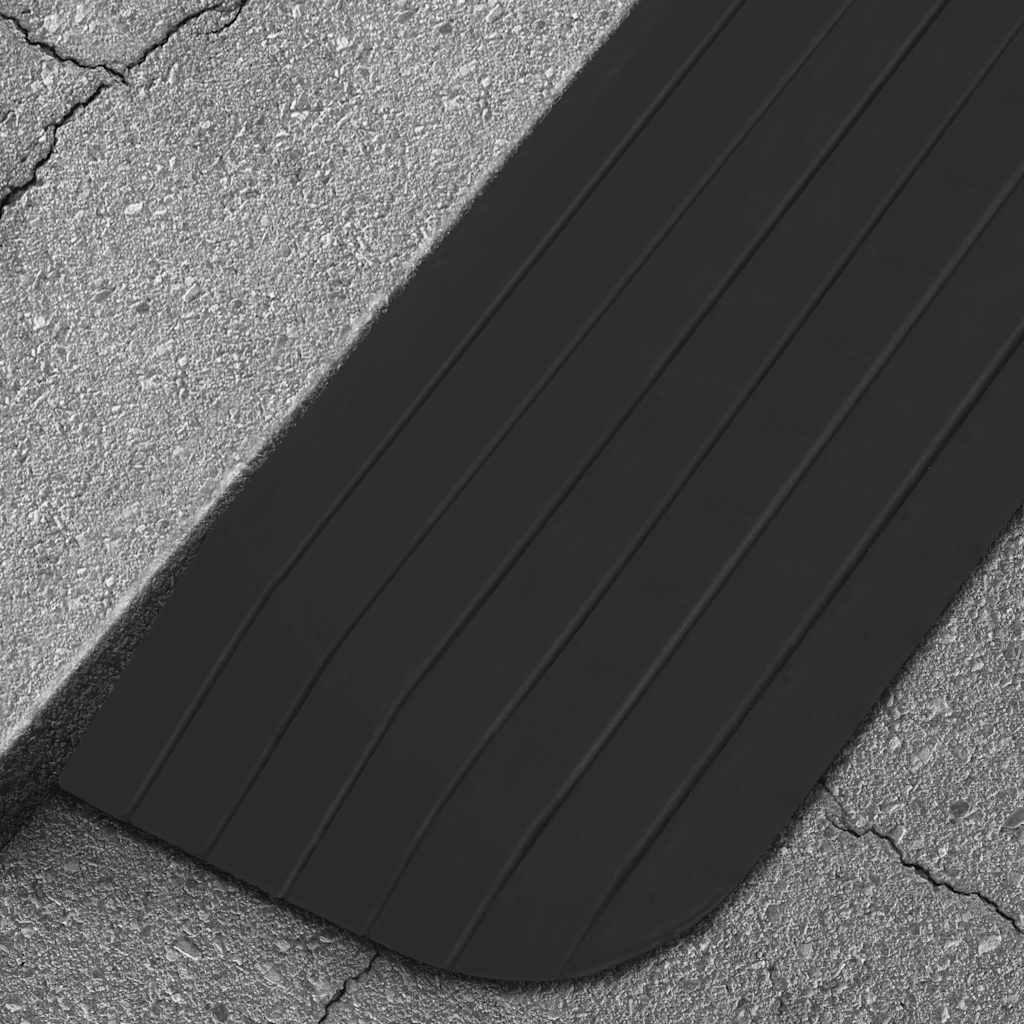 vidaXL Schwellenrampen 2 Stk. 110x21x2,5 cm Gummi