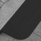 vidaXL Schwellenrampen 2 Stk. 110x21x2,5 cm Gummi
