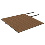 vidaXL WPC Terrassendielen mit Zubehör Braun und Grau 20 m² 2,2 m