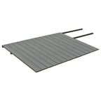 vidaXL WPC Terrassendielen mit Zubehör Braun und Grau 26 m² 2,2 m
