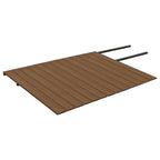vidaXL WPC Terrassendielen mit Zubehör Braun und Grau 26 m² 2,2 m
