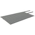 vidaXL WPC Terrassendielen mit Zubehör Braun und Grau 36 m² 2,2 m