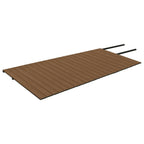 vidaXL WPC Terrassendielen mit Zubehör Braun und Grau 40 m² 2,2 m