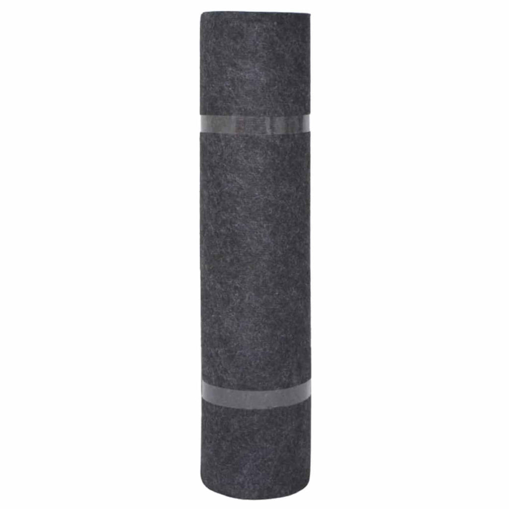 vidaXL Teppich Anthrazit 1,2 x 10 m Polyester