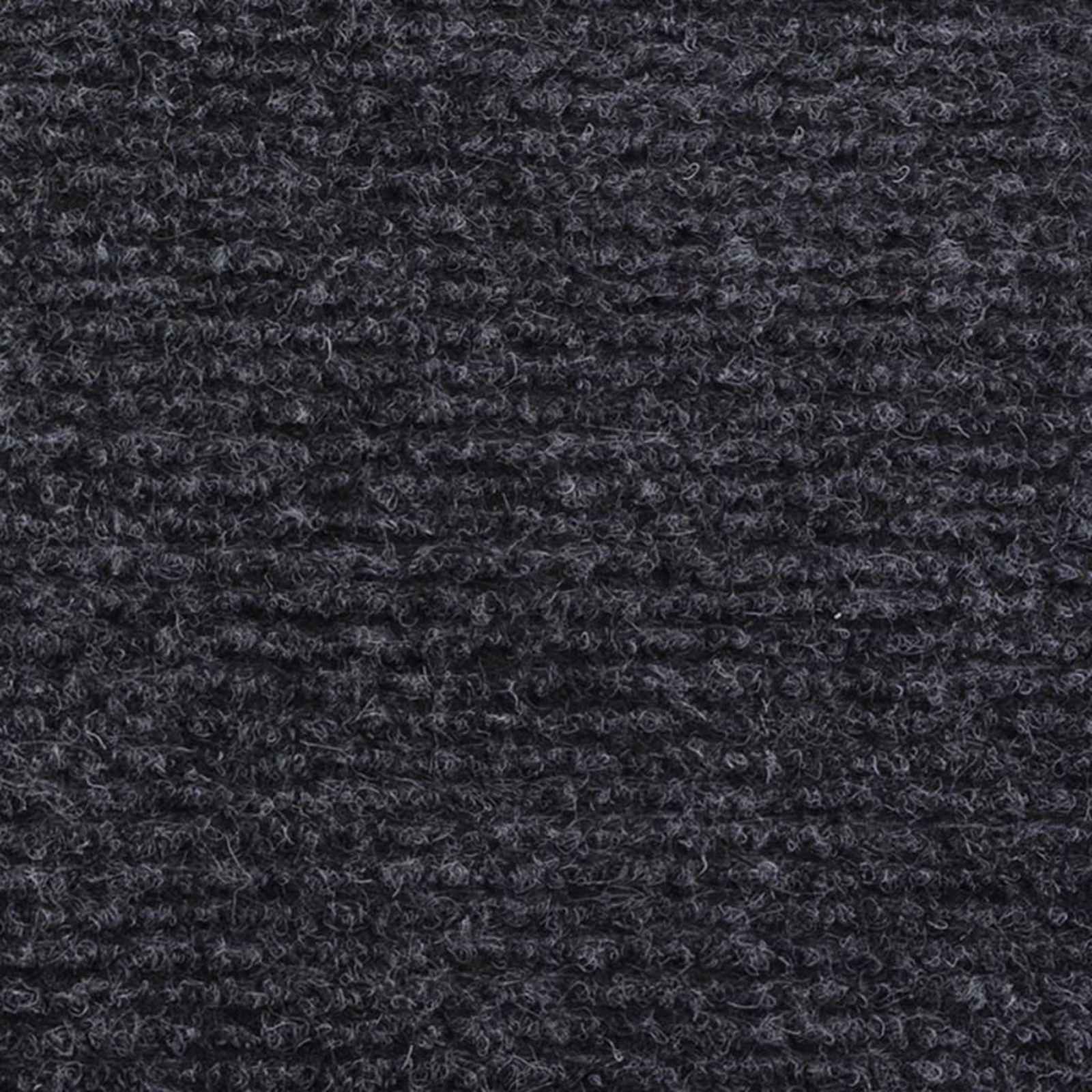 vidaXL Teppich Anthrazit 1,2 x 10 m Polyester