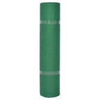 vidaXL Teppich Uni Grün 1,2 x 12 m Polyester