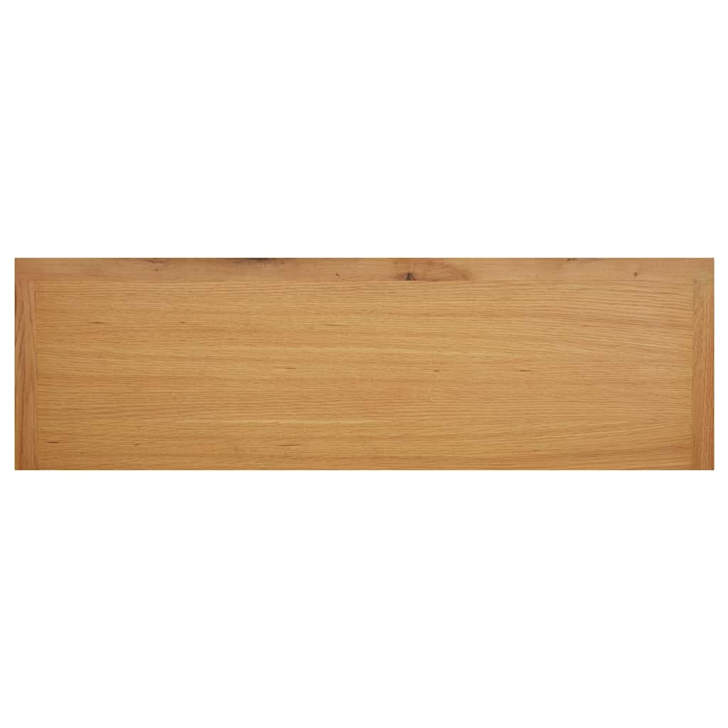 vidaXL Schuhregal 114x37x45 cm Massivholz Eiche
