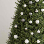 vidaXL 120-tlg. Weihnachtskugeln mit Weihnachtsbaumspitze 300 LEDs