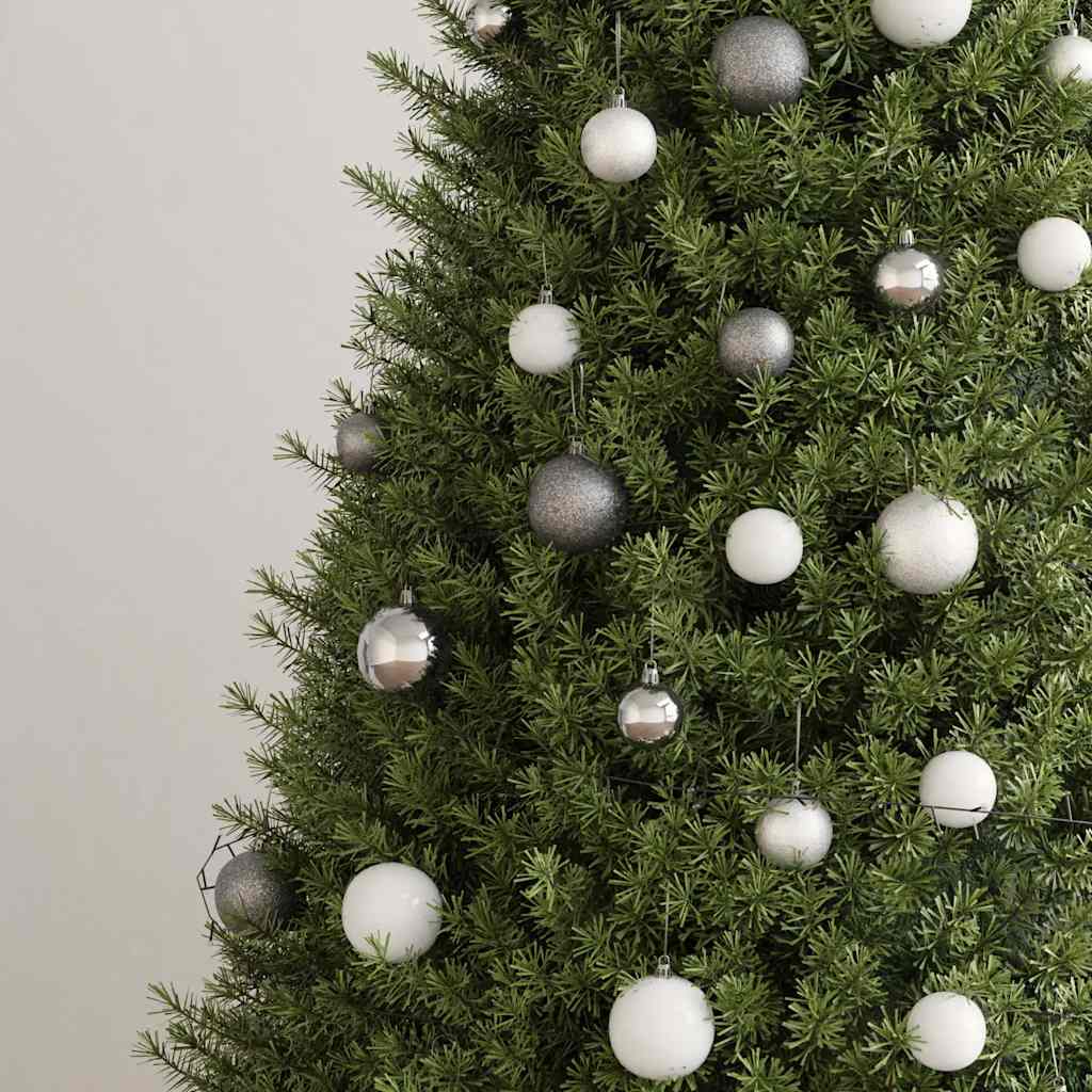 vidaXL 120-tlg. Weihnachtskugeln mit Weihnachtsbaumspitze 300 LEDs