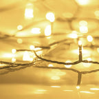 vidaXL LED-Lichterkette mit 300 LEDs Warmweiß 30 m PVC