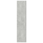 vidaXL Bad-Spiegelschrank 60x15x75 cm MDF Betongrau
