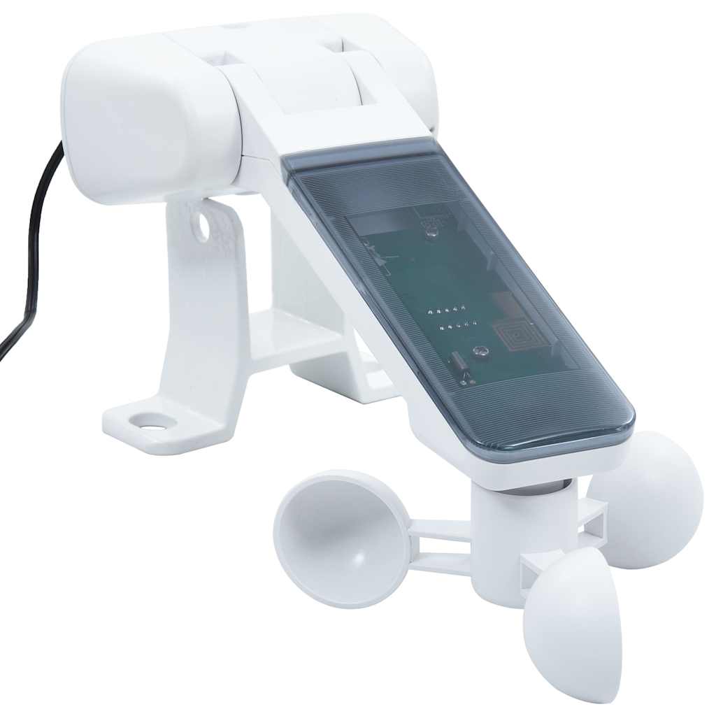 vidaXL Automatische Markise mit LED & Windsensor Creme