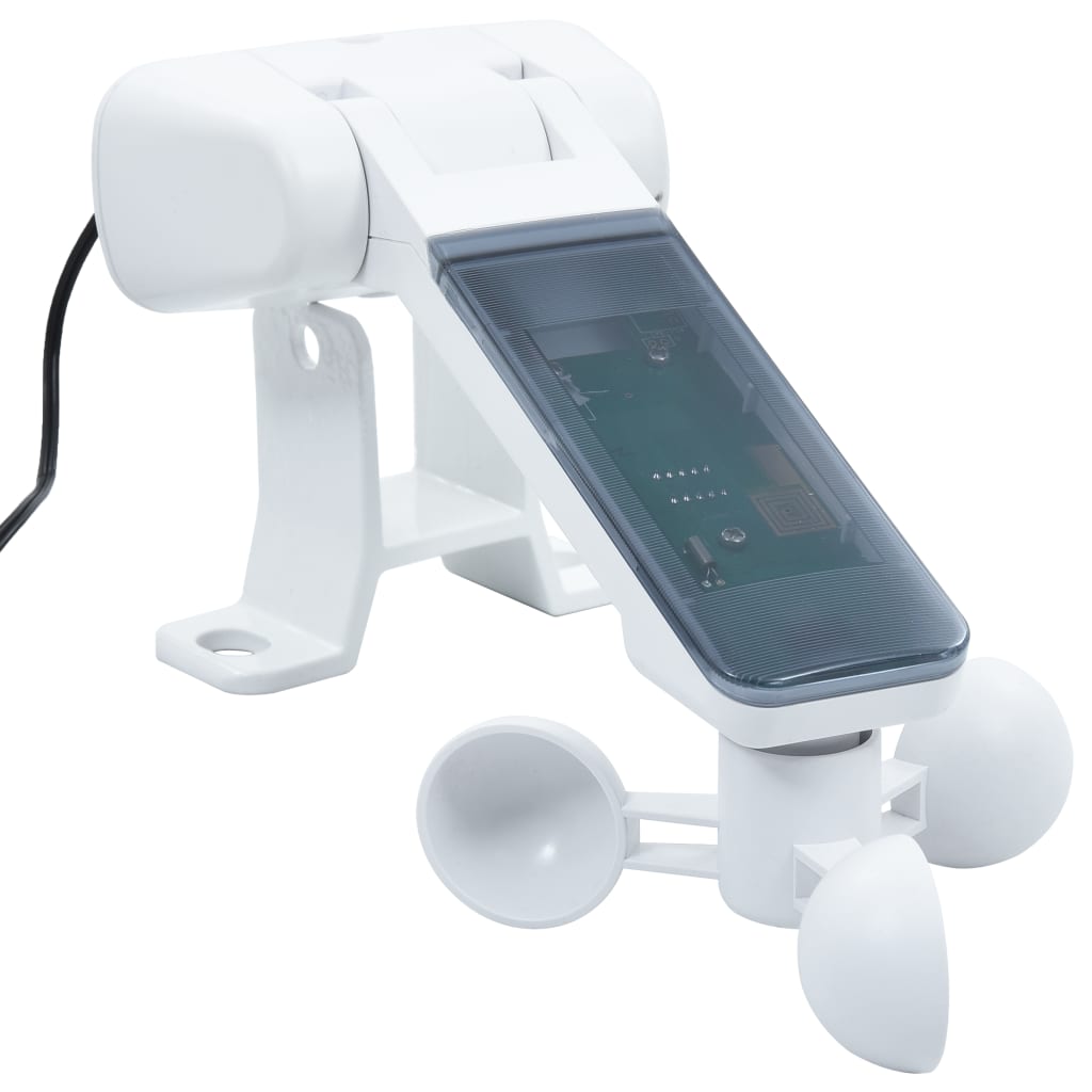 vidaXL Automatische Markise mit LED Windsensor Orange/Braun