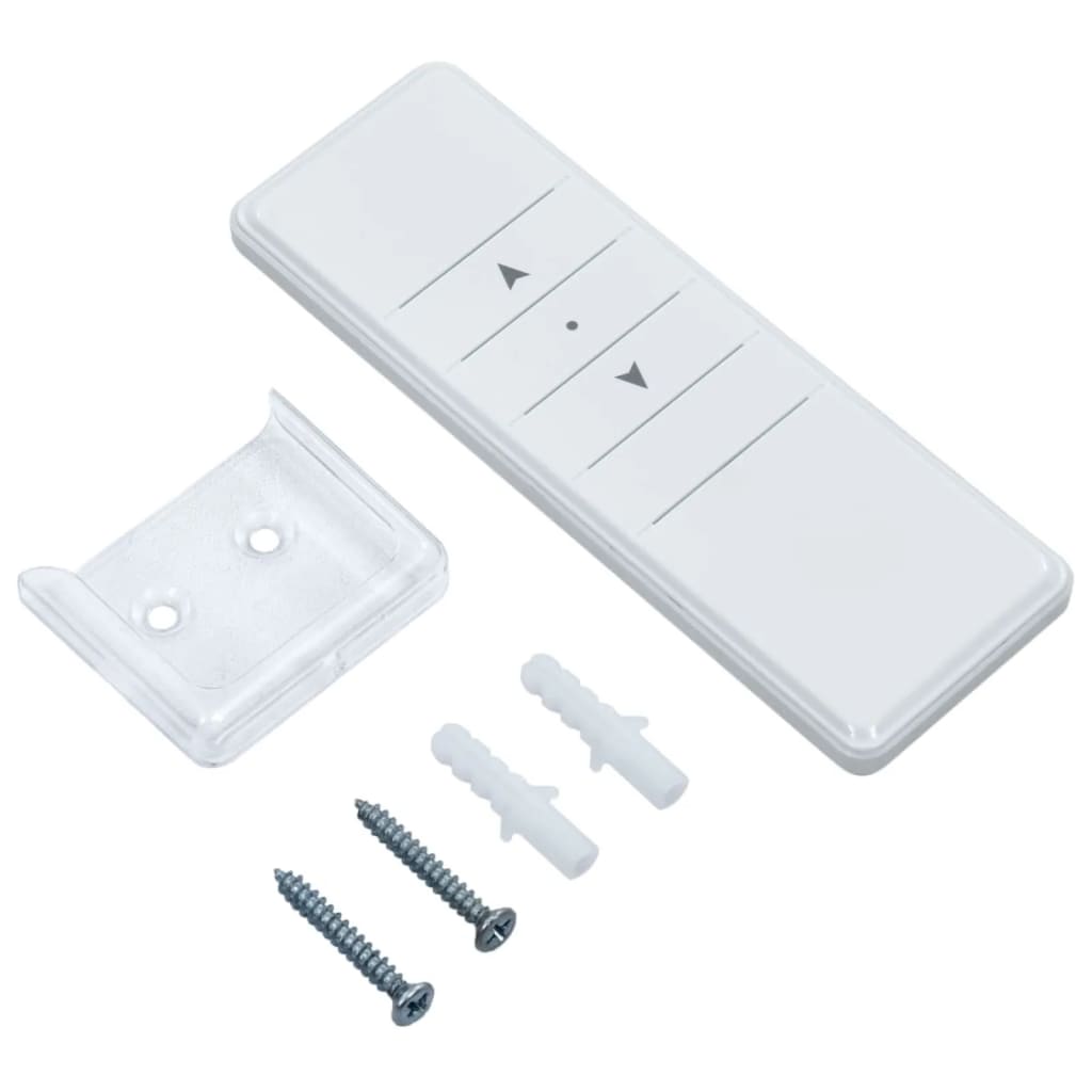 vidaXL Automatische Markise mit LED Windsensor Blau und Weiß