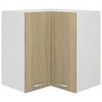 vidaXL Eckhängeschrank Lyon Sonoma-Eiche 57x57x60 cm Holzwerkstoff