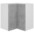 vidaXL Eckhängeschrank Lyon Betongrau 57x57x60 cm Holzwerkstoff