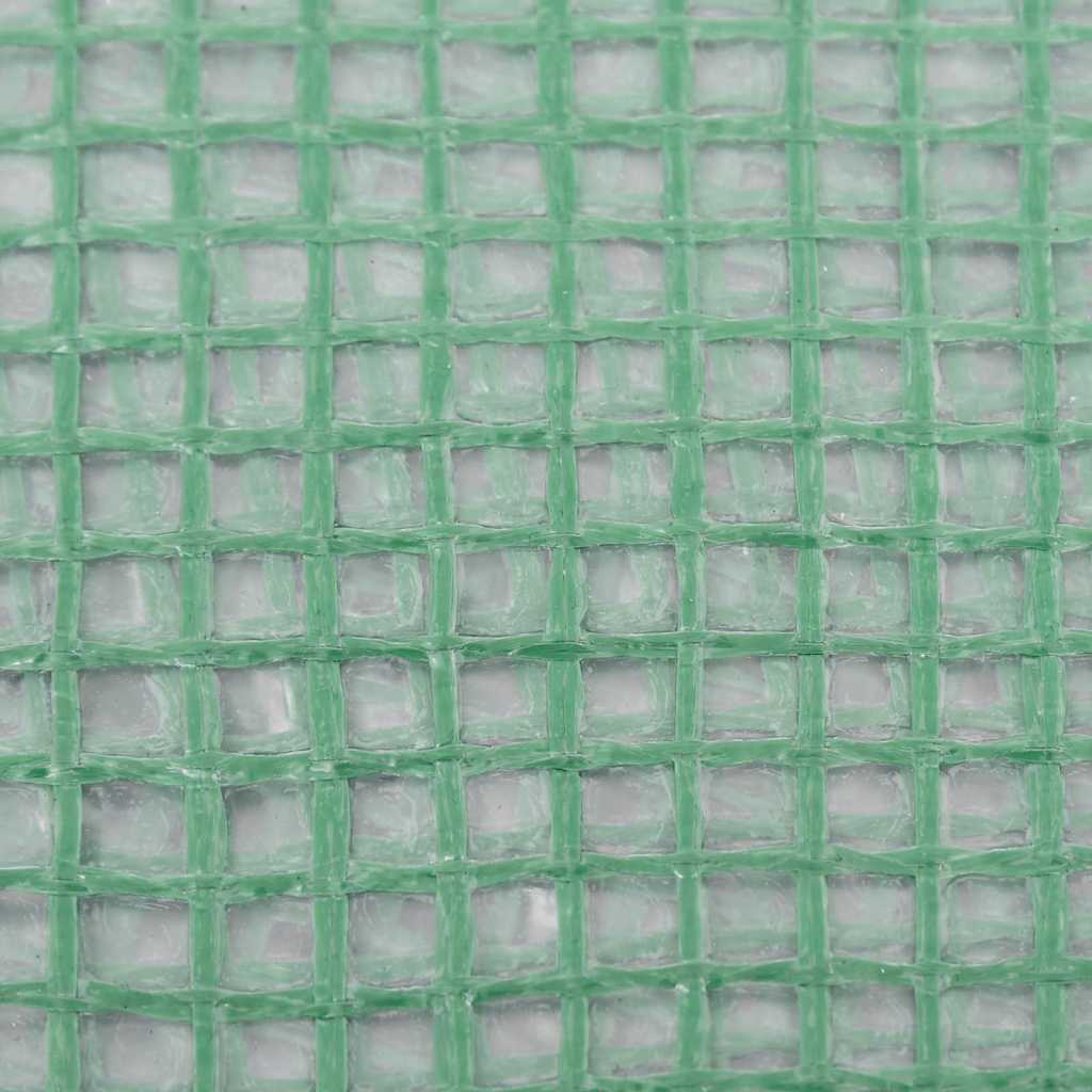 vidaXL Ersatzabdeckung für Gewächshaus (27 m²) 300x900x200 cm Grün