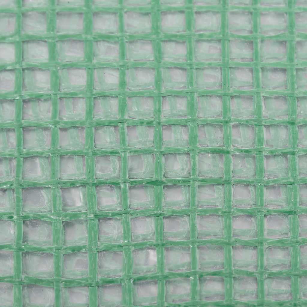 vidaXL Ersatzabdeckung für Gewächshaus (45 m²) 300x1500x200 cm Grün