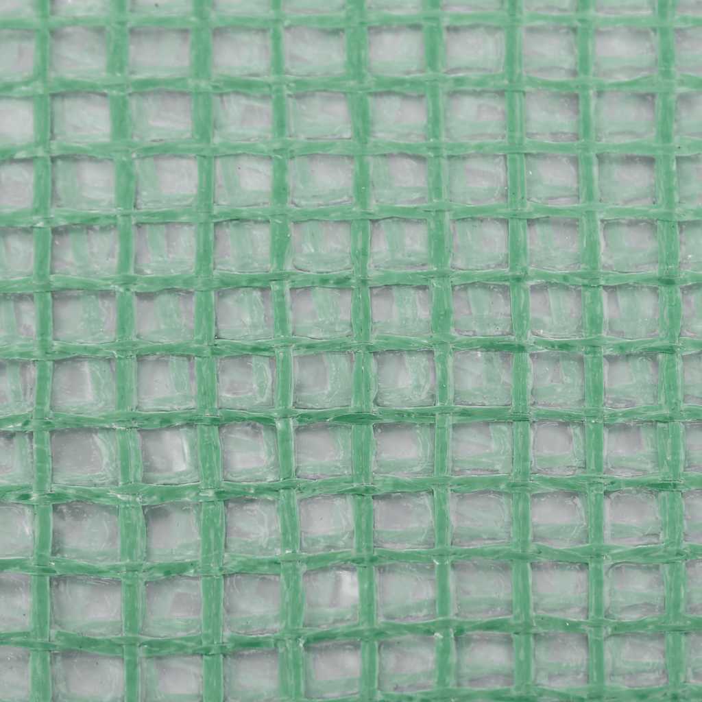 vidaXL Ersatzabdeckung für Gewächshaus (32 m²) 400x800x200 cm Grün