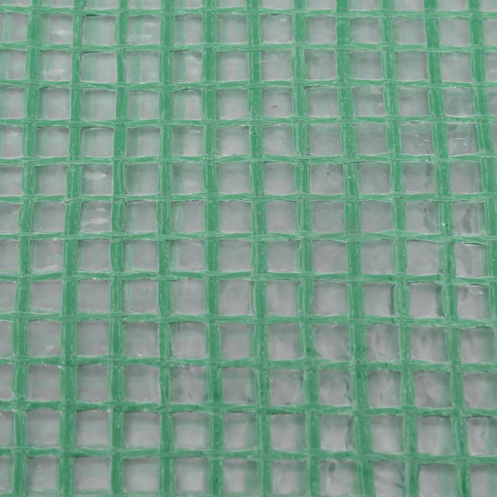 vidaXL Ersatzabdeckung für Gewächshaus (0,5 m²) 50x100x190 cm Grün