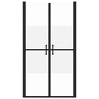 vidaXL Duschtür Halb Matt ESG (73-76)x190 cm