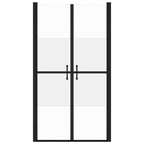 vidaXL Duschtür Halb Matt ESG (78-81)x190 cm