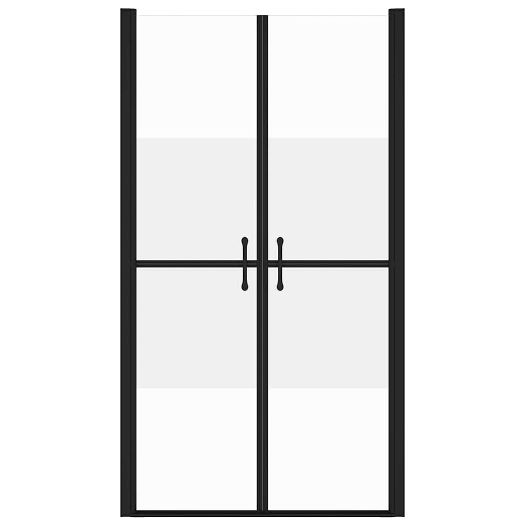 vidaXL Duschtür Halb Matt ESG (78-81)x190 cm