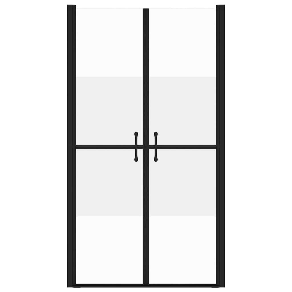 vidaXL Duschtür Halb Matt ESG (83-86)x190 cm