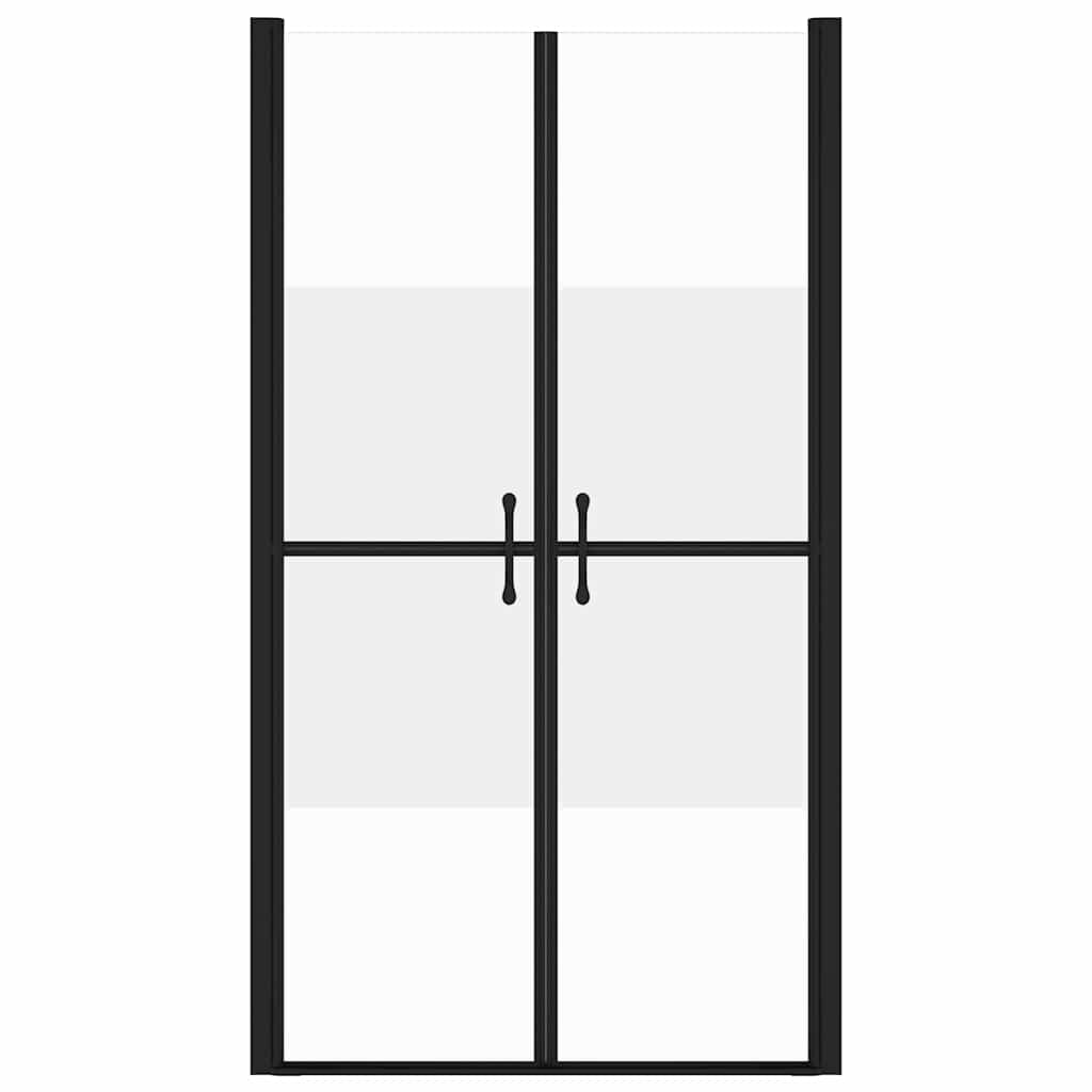 vidaXL Duschtür Halb Matt ESG (98-101)x190 cm