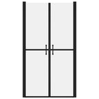 vidaXL Duschtür Matt ESG (88-91)x190 cm