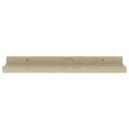 vidaXL Wandregale 2 Stk. Sonoma-Eiche 40 x 9 x 3 cm