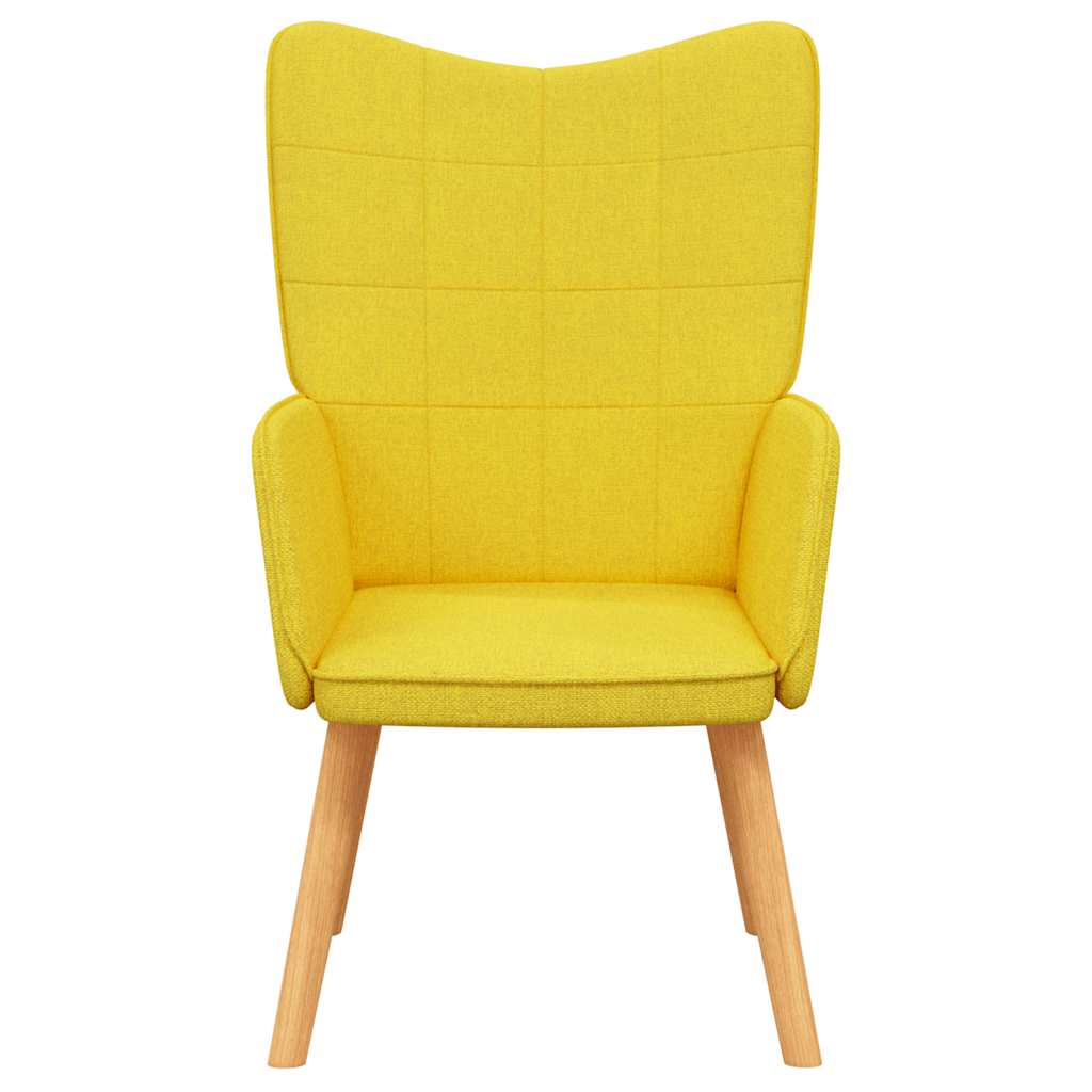 vidaXL Relaxsessel Senfgelb Stoff