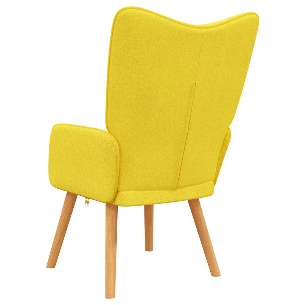vidaXL Relaxsessel Senfgelb Stoff
