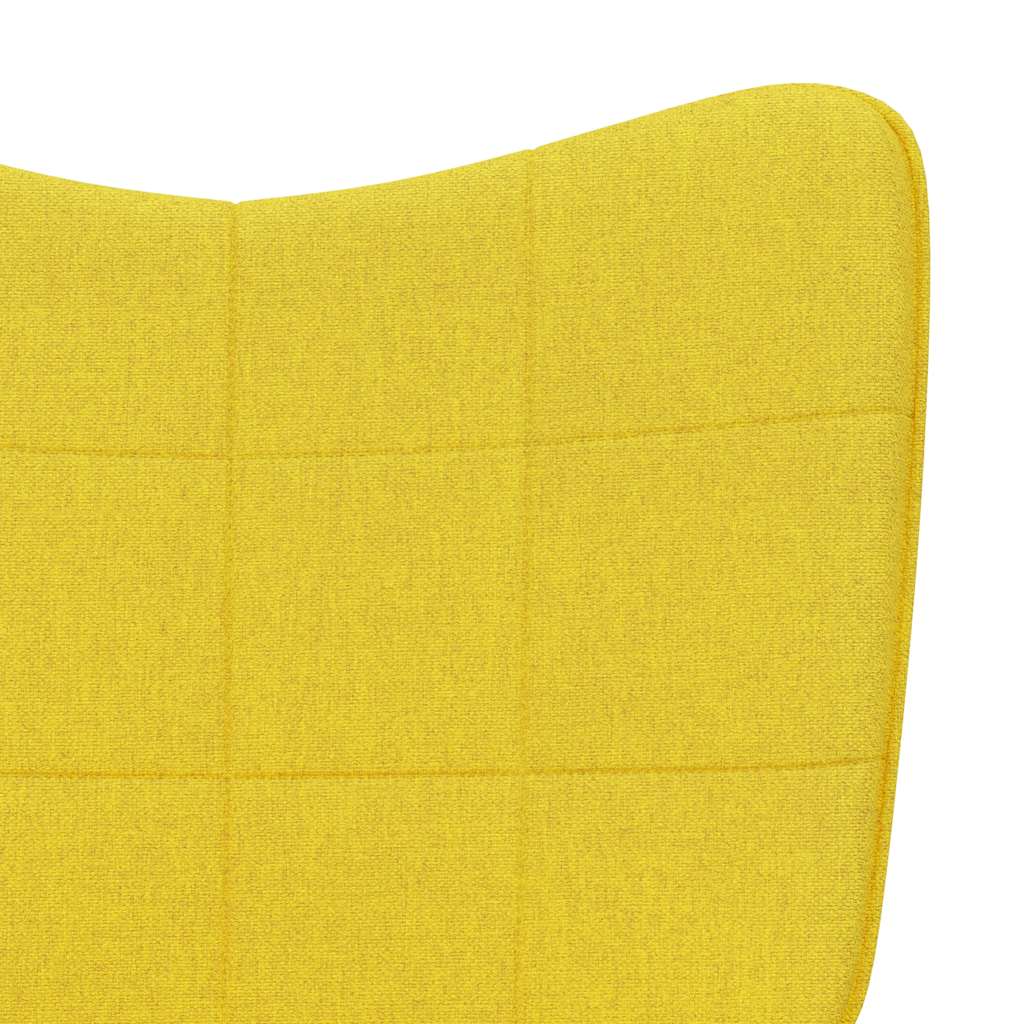 vidaXL Relaxsessel Senfgelb Stoff