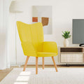 vidaXL Relaxsessel Senfgelb Stoff
