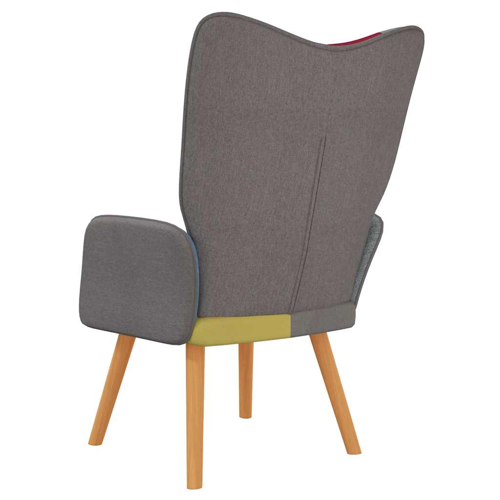 vidaXL Relaxsessel Patchwork Stoff