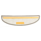 vidaXL Treppenmatten 15 Stk. Hellgrau 56x17x3 cm