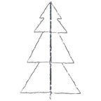 vidaXL Weihnachtsbaum in Kegelform 160 LEDs Indoor & Outdoor 78x120 cm