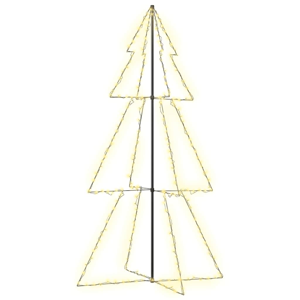 vidaXL Weihnachtsbaum in Kegelform 300 LEDs Indoor & Outdoor 120x220cm
