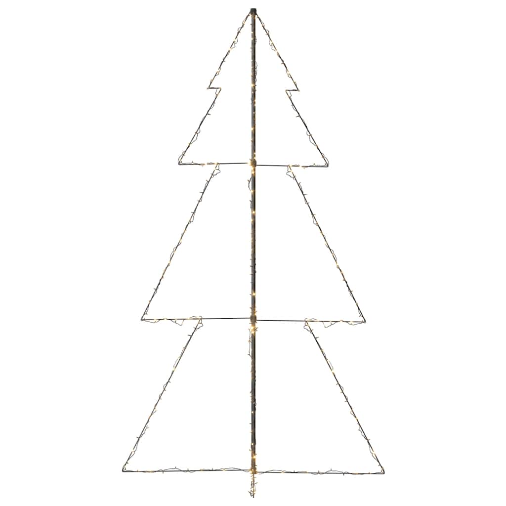 vidaXL Weihnachtsbaum in Kegelform 300 LEDs Indoor & Outdoor 120x220cm