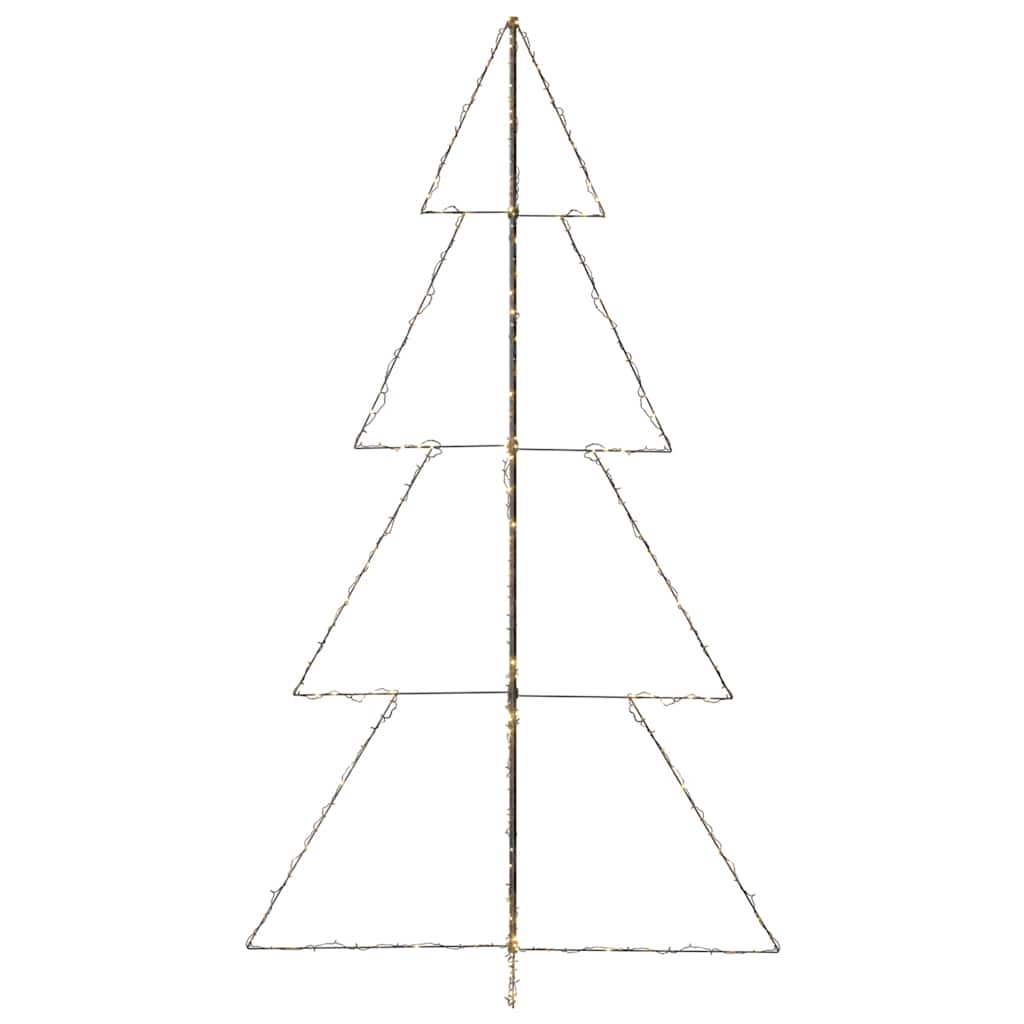 vidaXL Weihnachtsbaum in Kegelform 360 LEDs Indoor Outdoor 143x250 cm