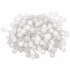 vidaXL Lichterkette Kugeln 40 m 400 LED Kaltweiß 8 Funktionen