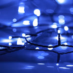 vidaXL Lichterkette mit 400 LEDs Blau 40 m 8 Lichteffekte